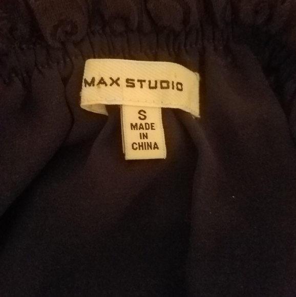 Max Studio Velvet burnout halter - Picture 4 of 4